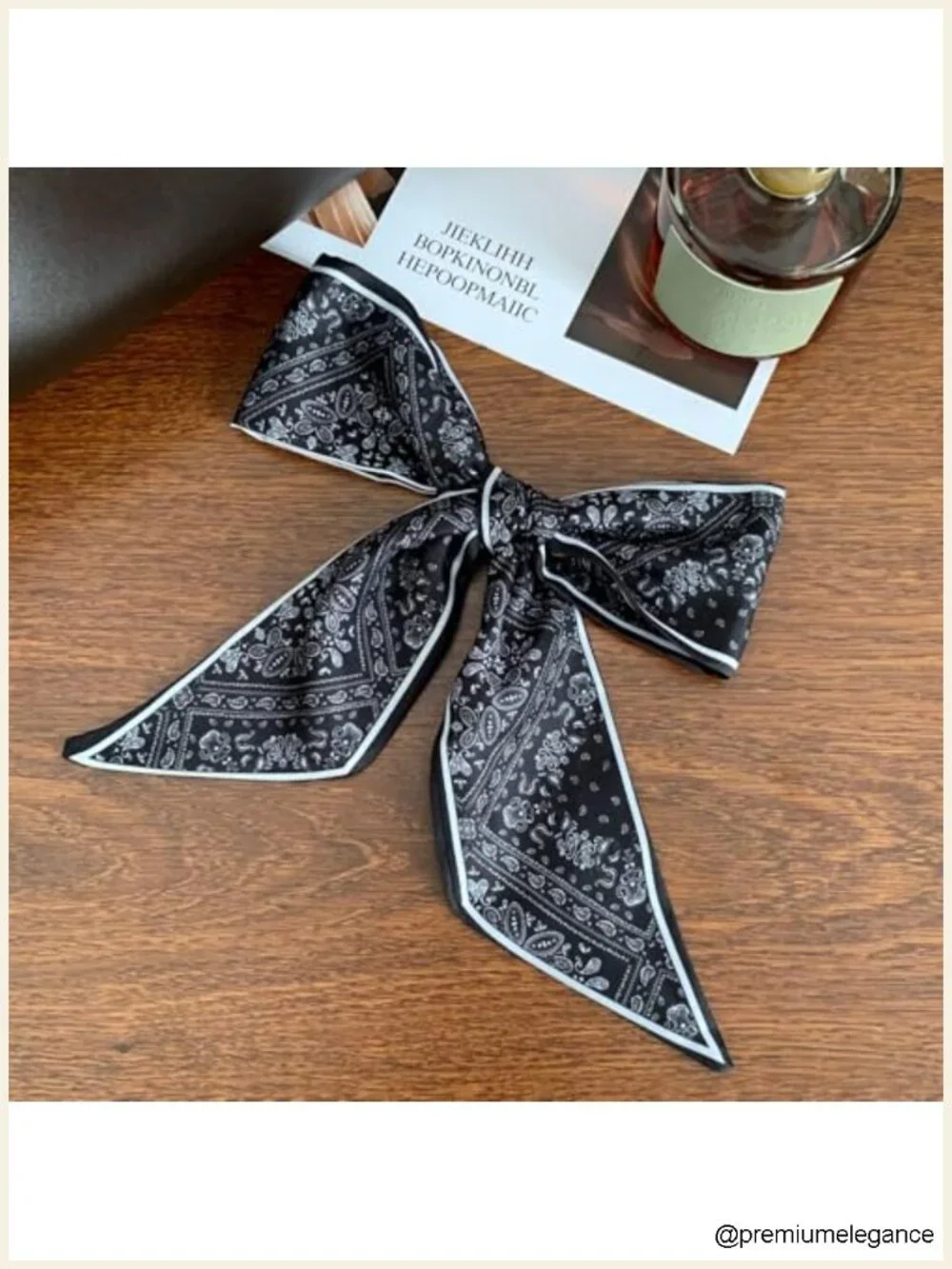 4 Pack Satin Floral Scarf Women Hair Head Wrap Neck Scarf Accessory Gift